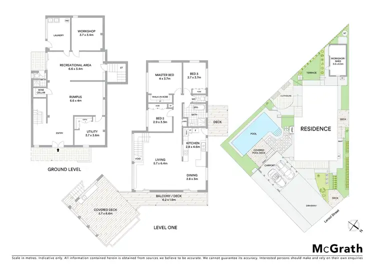 Floorplan of Homely house listing, 29 Larool Street, Kenmore QLD 4069