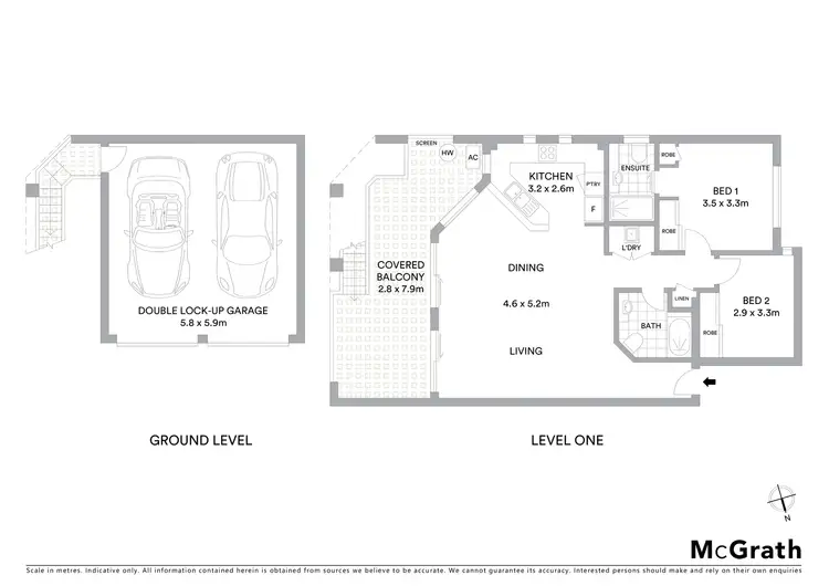 Floorplan of Homely unit listing, 3/80 Miskin Street, Toowong QLD 4066