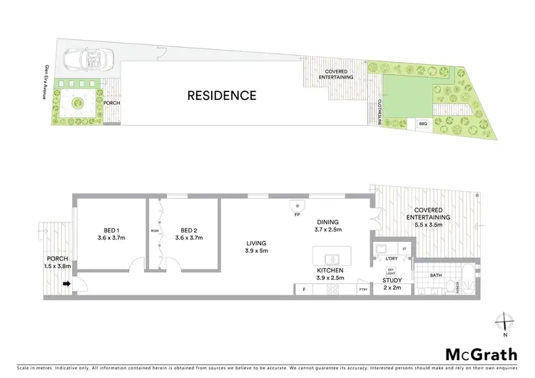 Floorplan of Homely house listing, 13 Glen Eira Avenue, Balaclava VIC 3183