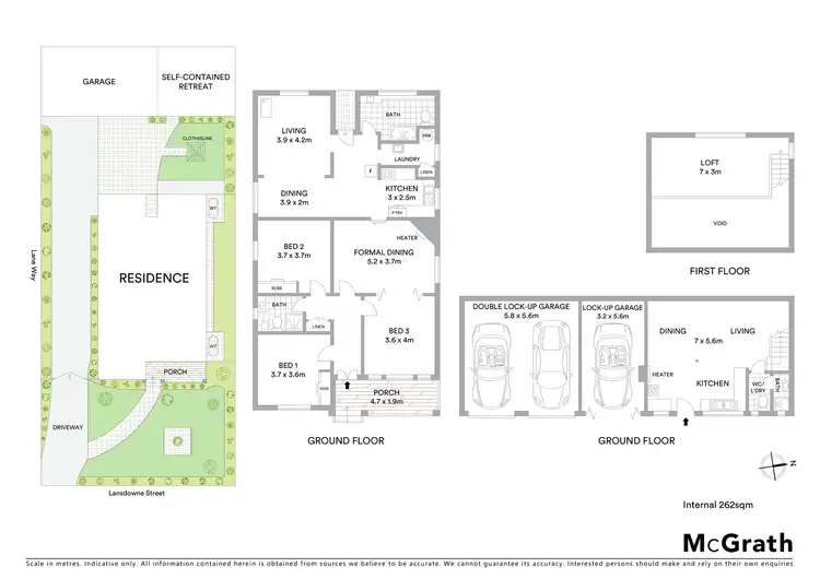 Floorplan of Homely house listing, 1 Lansdowne Street, Pascoe Vale South VIC 3044
