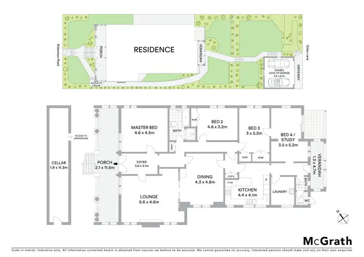 Floorplan of Homely house listing, 9 Robertson Road, Centennial Park NSW 2021