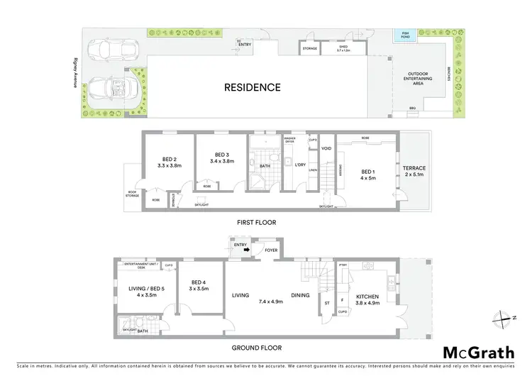 Floorplan of Homely house listing, 17 Rigney Avenue, Kingsford NSW 2032