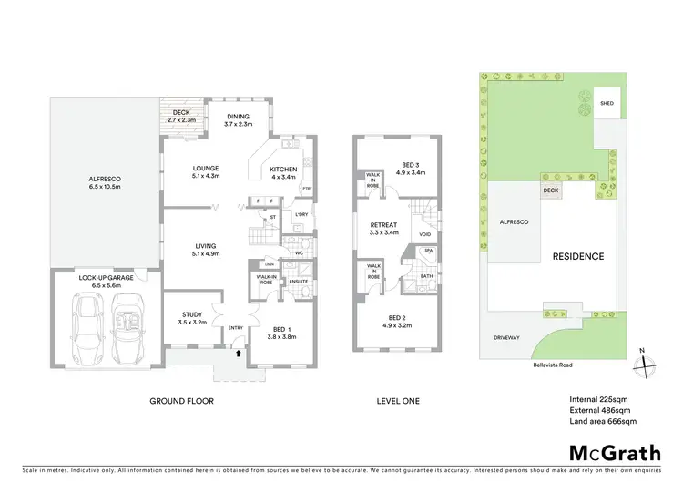 Floorplan of Homely house listing, 11 Bellavista Road, Bell Park VIC 3215