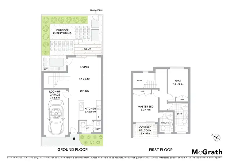 Floorplan of Homely house listing, 2/3 Fore Street, Canterbury NSW 2193