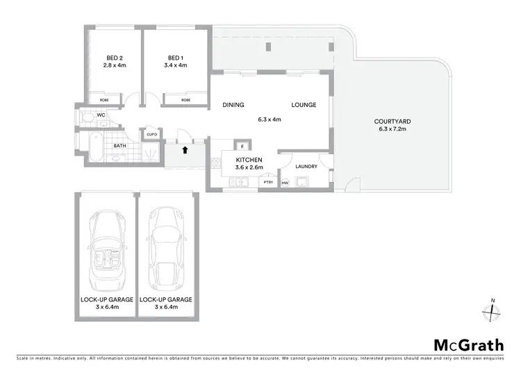 Floorplan of Homely villa listing, 1/20 Davies Street, North Parramatta NSW 2151