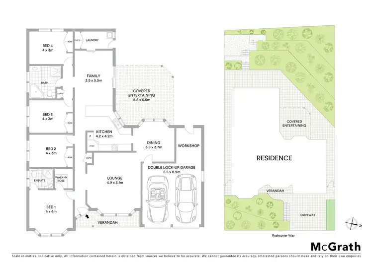Floorplan of Homely house listing, 14 Rushcutter Way, Port Macquarie NSW 2444