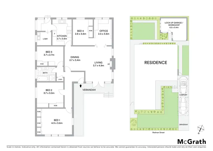 Floorplan of Homely house listing, 38A Redman Street, Campsie NSW 2194