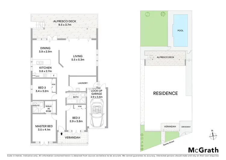 Floorplan of Homely house listing, 63 Sparks Street, Mascot NSW 2020