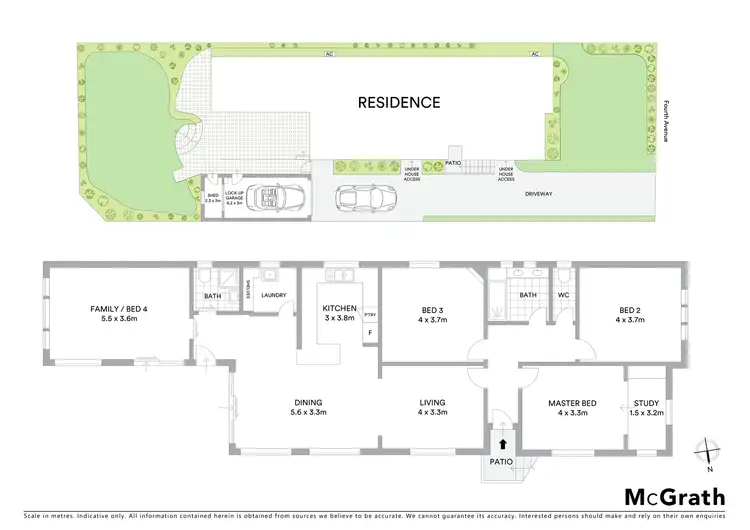 Floorplan of Homely house listing, 12 Fourth Avenue, Lane Cove NSW 2066