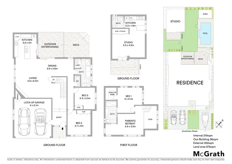 Floorplan of Homely house listing, 111 Grandview Street, Shelly Beach NSW 2261