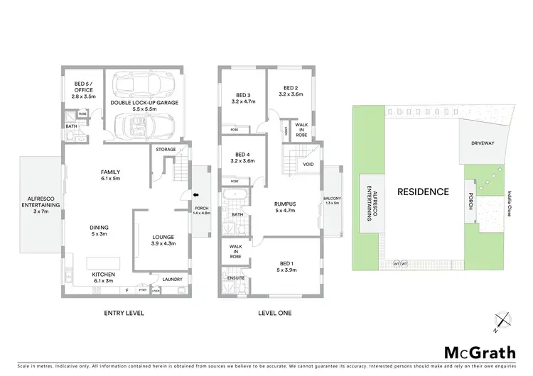 Floorplan of Homely house listing, 2 Indalia Close, Kellyville NSW 2155