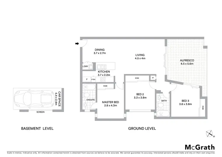 Floorplan of Homely unit listing, 22/18 Mascar Street, Upper Mount Gravatt QLD 4122