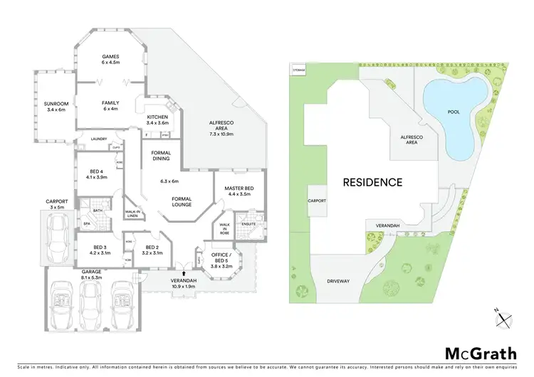 Floorplan of Homely house listing, 1 Cassinia Place, Mount Annan NSW 2567
