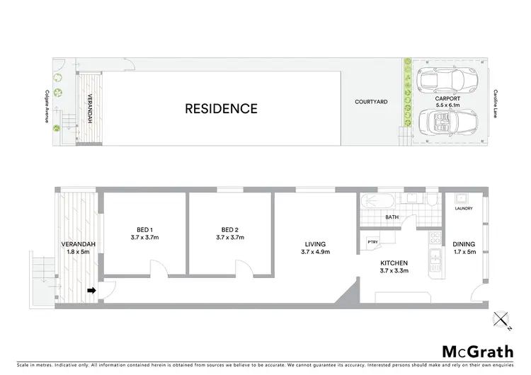 Floorplan of Homely house listing, 18 Colgate Avenue, Balmain NSW 2041