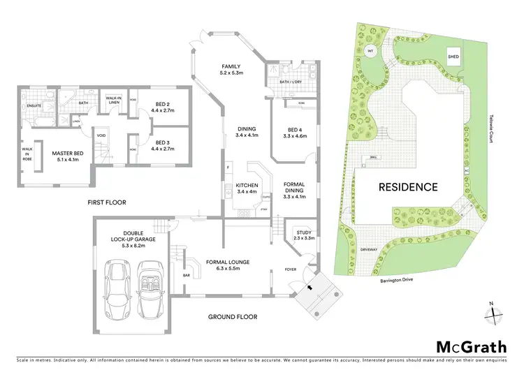 Floorplan of Homely house listing, 1 Telowie Court, Dural NSW 2158