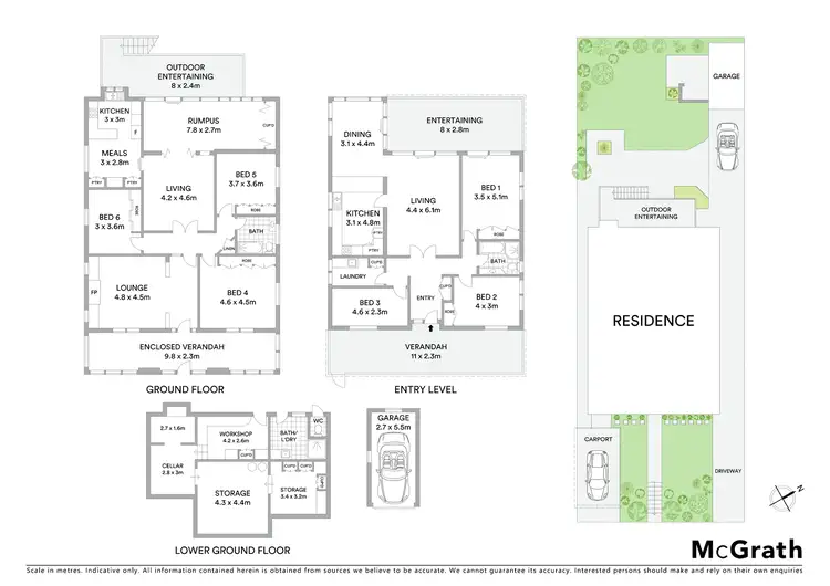 Floorplan of Homely house listing, 6 Kings Road, Vaucluse NSW 2030
