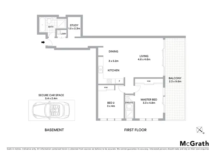 Floorplan of Homely apartment listing, 11/217 Carlingford Road, Carlingford NSW 2118