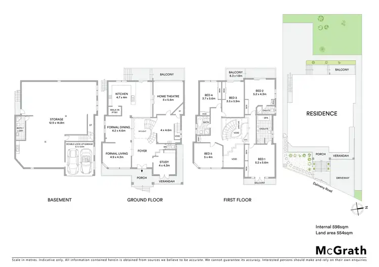Floorplan of Homely house listing, 104 Dalmeny Drive, Prestons NSW 2170