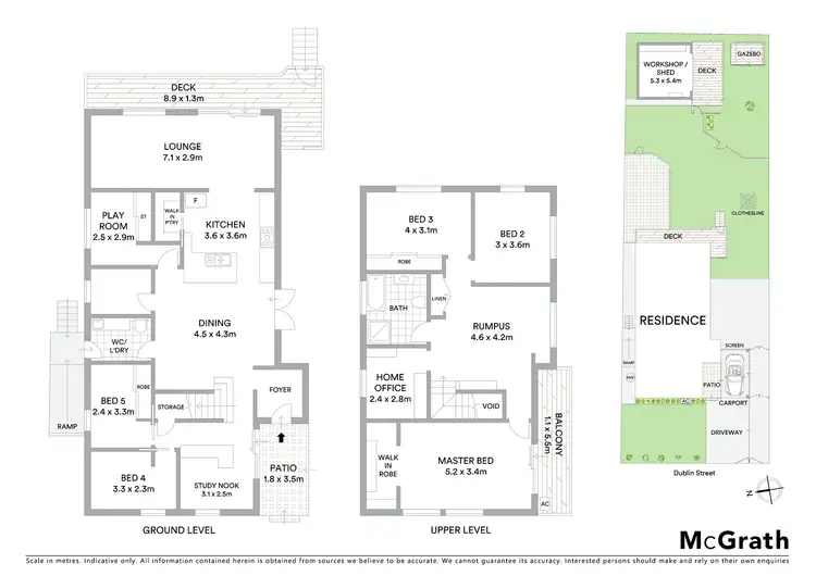 Floorplan of Homely house listing, 99 Dublin Street, Smithfield NSW 2164