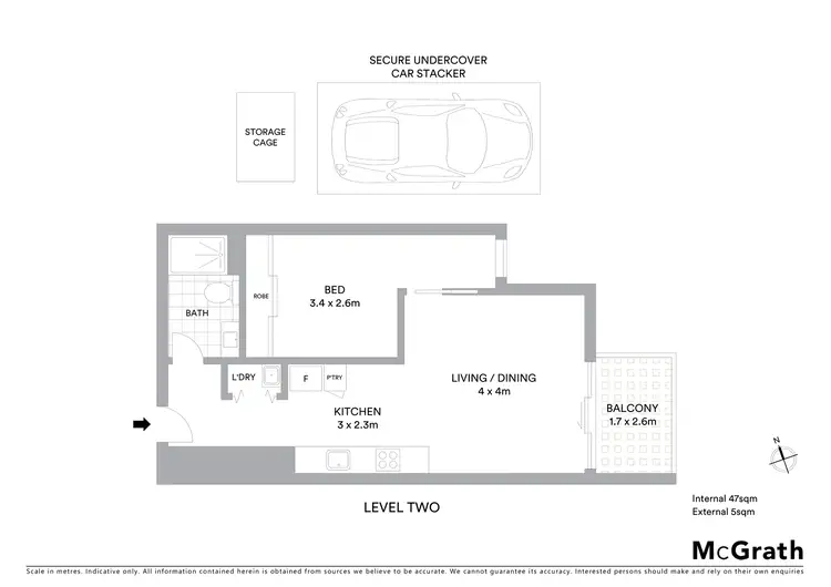 Floorplan of Homely apartment listing, G01/444-446 Moreland Road, Brunswick West VIC 3055