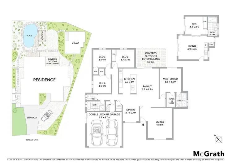 Floorplan of Homely house listing, 23 Bellevue Drive, Little Mountain QLD 4551