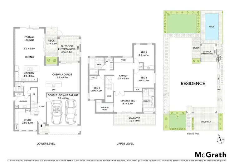 Floorplan of Homely house listing, 20 Clonard Way, Little Bay NSW 2036