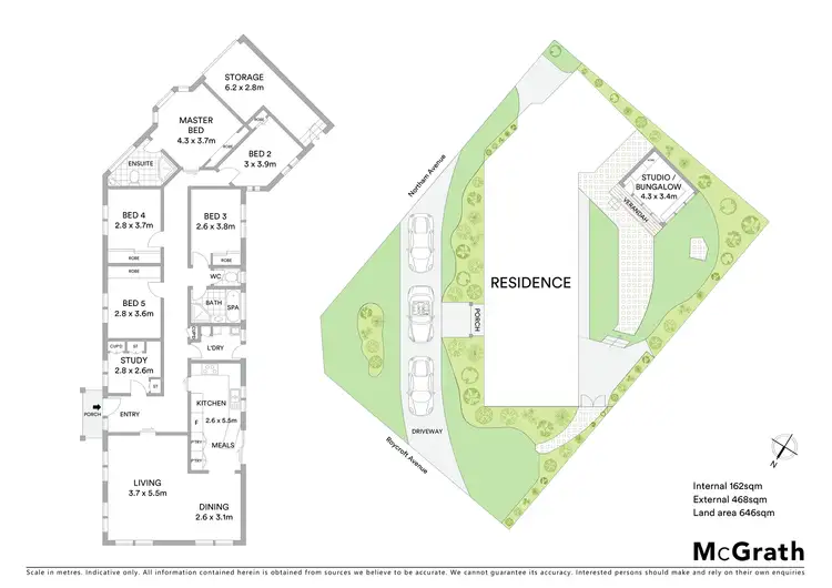 Floorplan of Homely house listing, 4 Roycroft Avenue, Highton VIC 3216