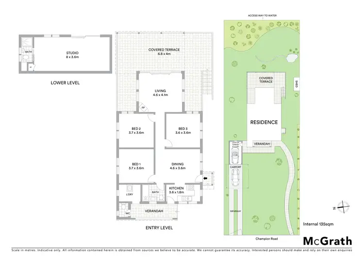 Floorplan of Homely house listing, 56 Champion Road, Tennyson Point NSW 2111