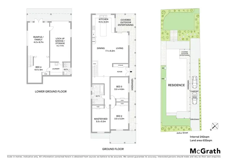 Floorplan of Homely house listing, 11 Arthur Street, Ryde NSW 2112