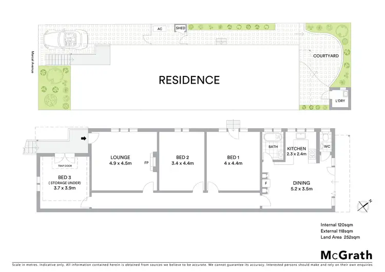 Floorplan of Homely house listing, 20 Marcel Avenue, Randwick NSW 2031