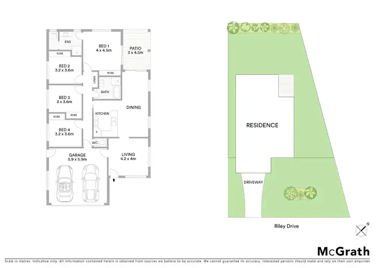 Floorplan of Homely house listing, 5 Riley Drive, Gracemere QLD 4702