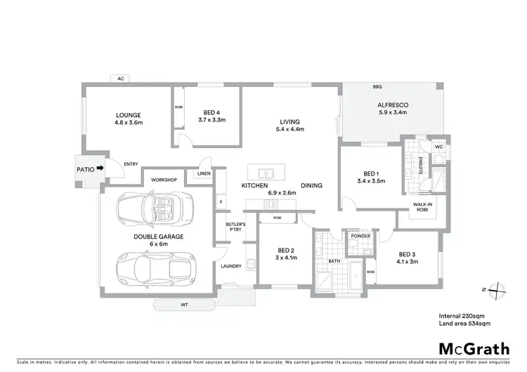 Floorplan of Homely house listing, 54 Settlers Road, Wadalba NSW 2259