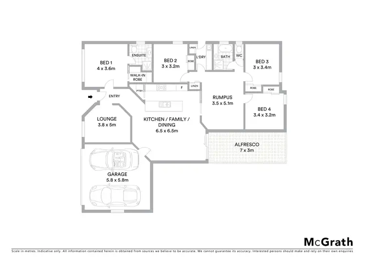 Floorplan of Homely house listing, 6 Tebbutt Court, Mudgee NSW 2850