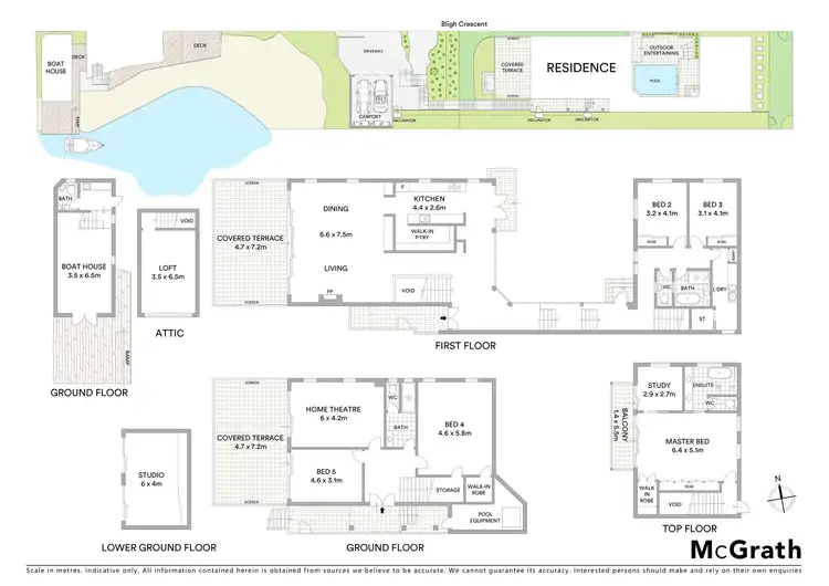 Floorplan of Homely house listing, 1A Bligh Crescent, Seaforth NSW 2092