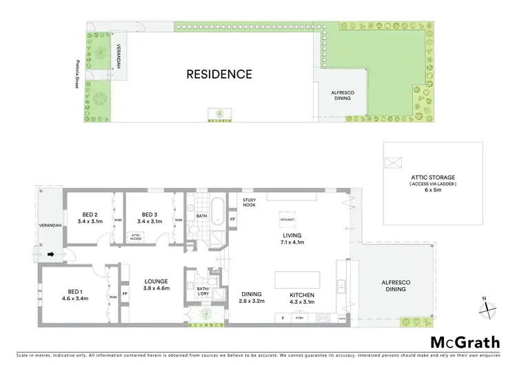 Floorplan of Homely house listing, 9 Pretoria Street, Lilyfield NSW 2040