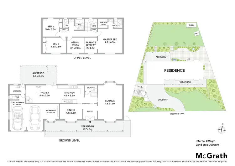 Floorplan of Homely house listing, 27 Westmore Drive, West Pennant Hills NSW 2125