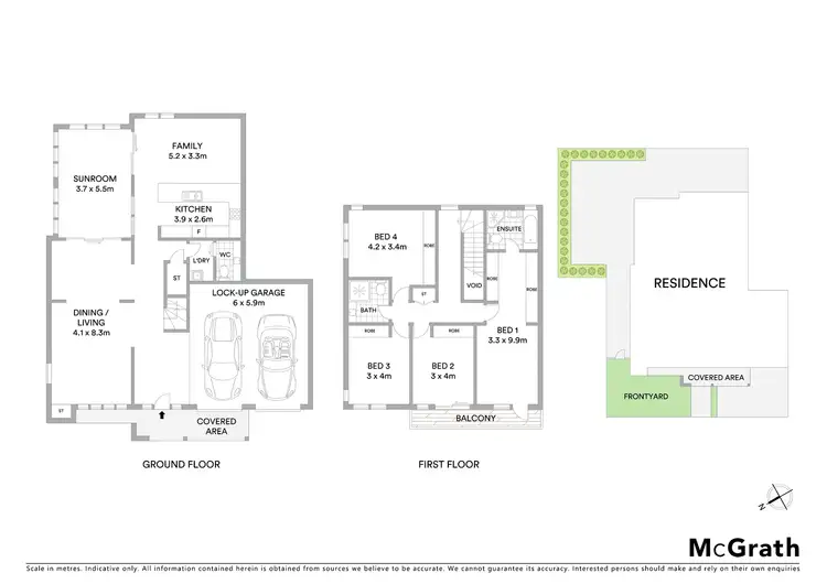 Floorplan of Homely house listing, 7 Clarke Street, Newington NSW 2127
