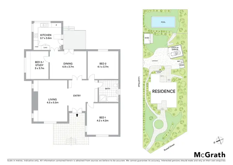 Floorplan of Homely house listing, 2 Russell Street, Denistone East NSW 2112