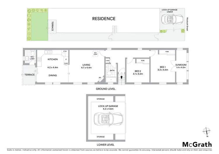 Floorplan of Homely house listing, 40 Woolcott Street, Earlwood NSW 2206