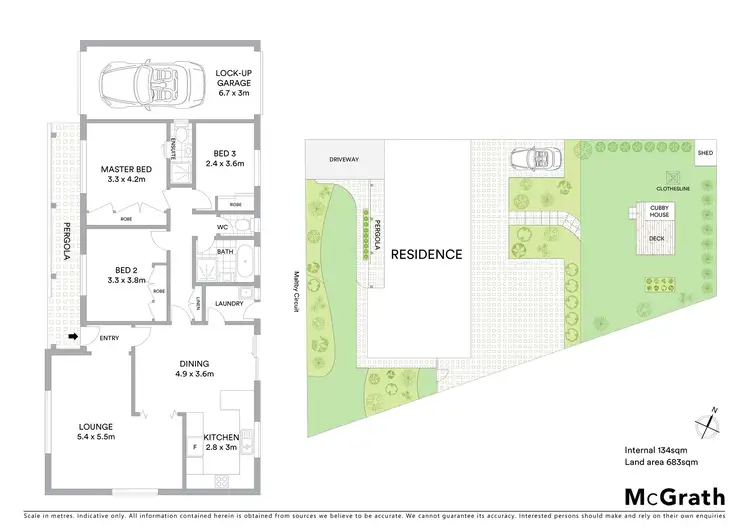 Floorplan of Homely house listing, 47 Maltby Circuit, Wanniassa ACT 2903