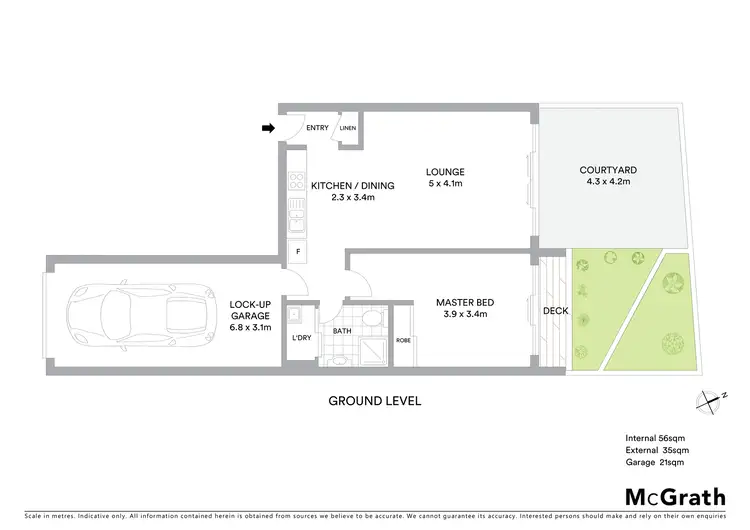 Floorplan of Homely townhouse listing, 15/161 Uriarra Road, Queanbeyan NSW 2620