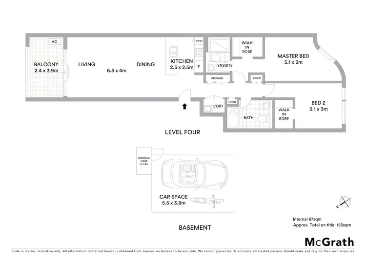 Floorplan of Homely apartment listing, 410/15 Baywater Drive, Wentworth Point NSW 2127