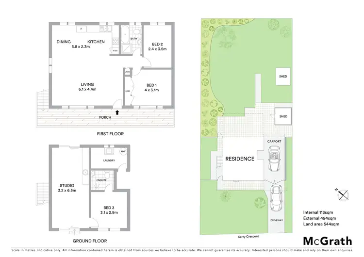 Floorplan of Homely house listing, 101 Kerry Crescent, Berkeley Vale NSW 2261