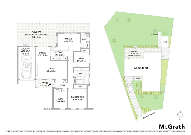 Floorplan of Homely house listing, 7 Condello Crescent, Edensor Park NSW 2176