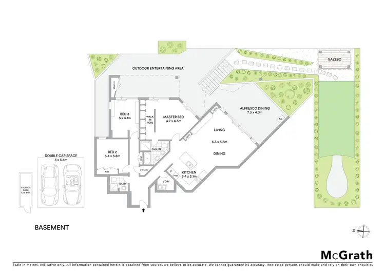 Floorplan of Homely apartment listing, 6/197 Birrell Street, Waverley NSW 2024
