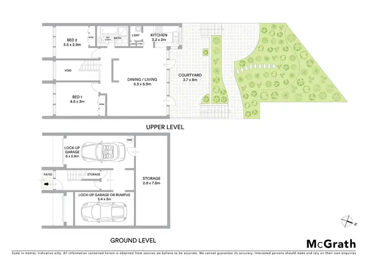 Floorplan of Homely townhouse listing, 12/18-22 Paling Street, Thornleigh NSW 2120