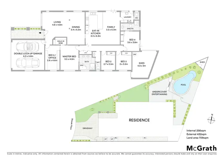 Floorplan of Homely house listing, 14 Sheoak Place, Alfords Point NSW 2234