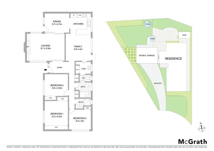 Floorplan of Homely house listing, 2 Karla Court, Notting Hill VIC 3168