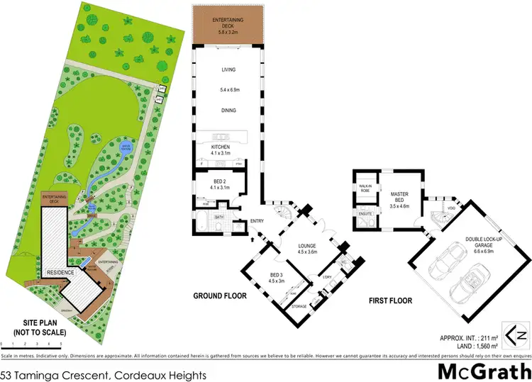 Floorplan of Homely house listing, 53 Taminga Crescent, Cordeaux Heights NSW 2526