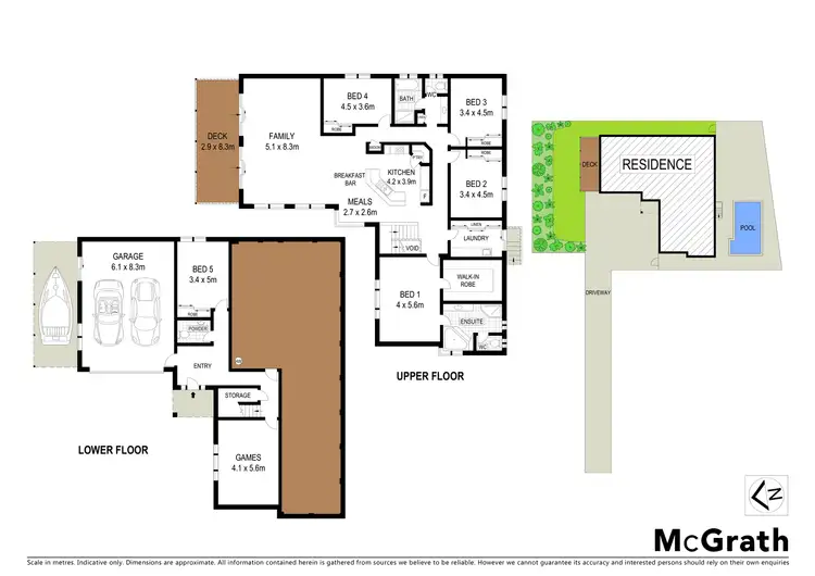 Floorplan of Homely semi-detached listing, 16 Sawtell Drive, Currumbin Waters QLD 4223